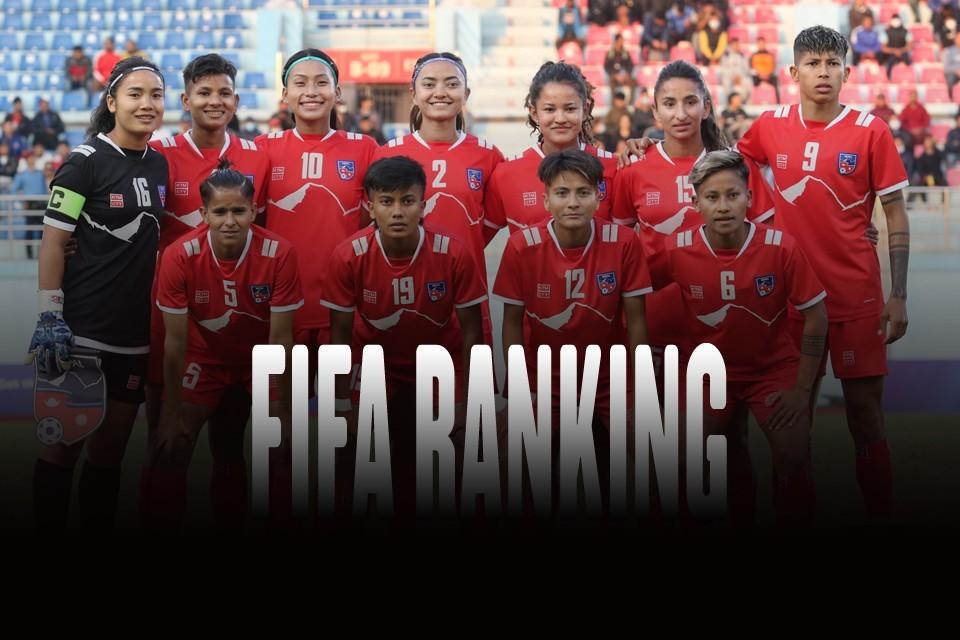Nepal Women’s Football Team Slips in FIFA Rankings After Recent Defeats