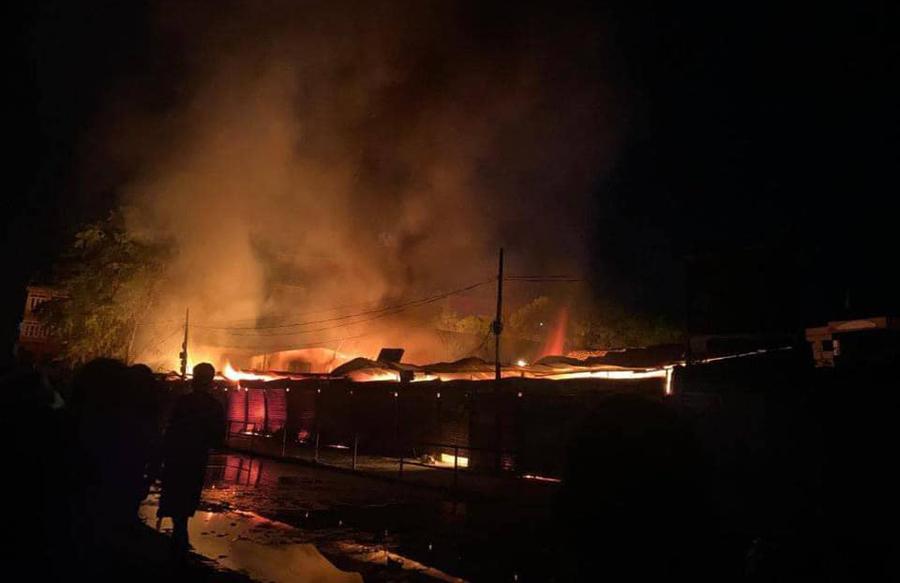 Fire Destroys Eight Houses in Sarkegad, Humla