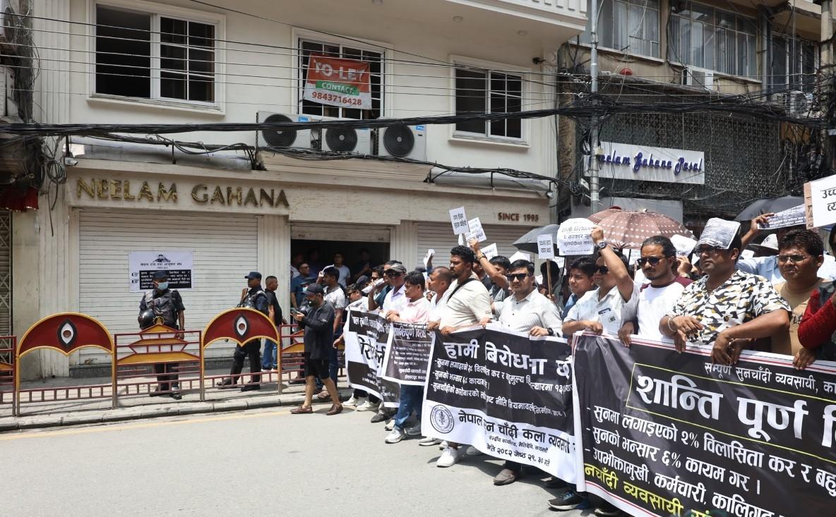 Gold and Silver Traders Stage Protest Over New Taxes