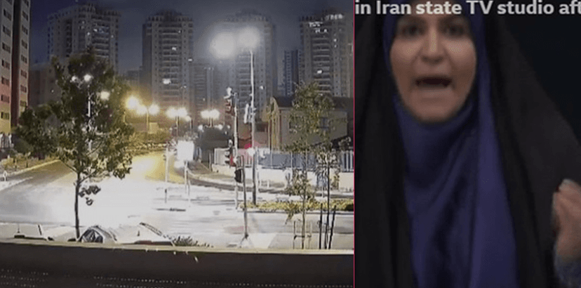 Two Dead in Israeli Attack on Iran TV Studio