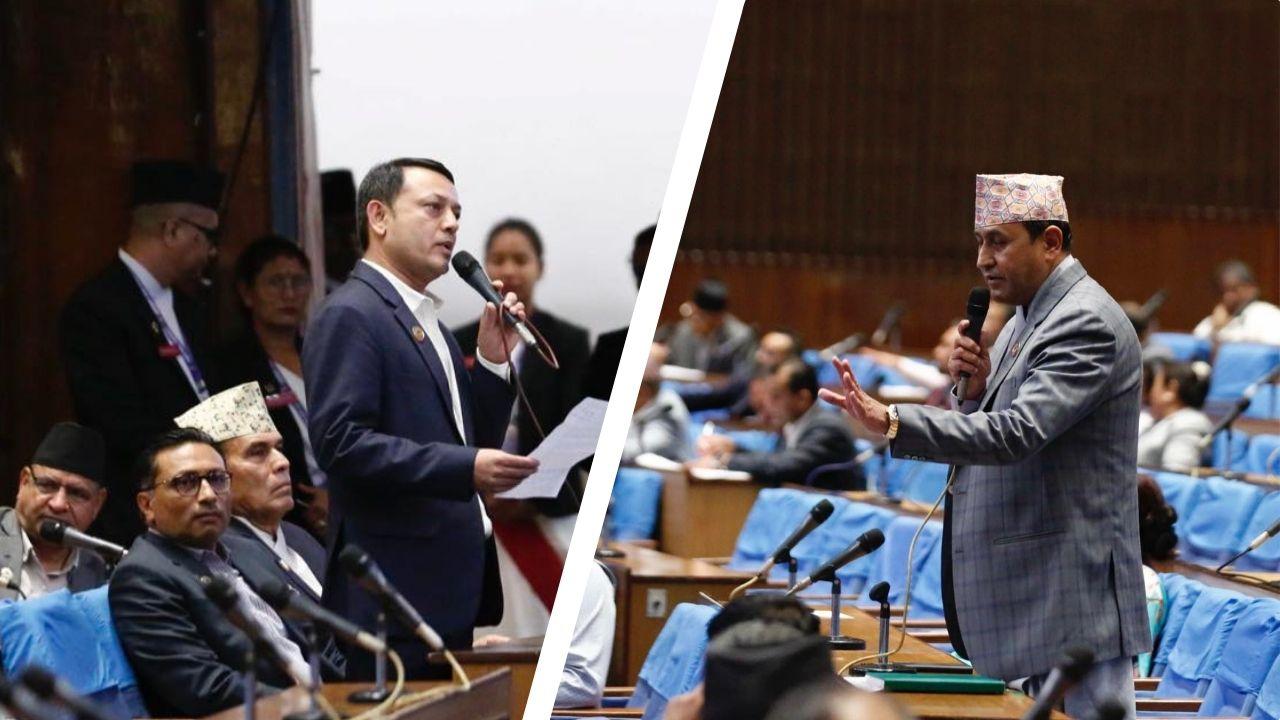 MP DP Aryal defends himself in Parliament over travel company accusations
