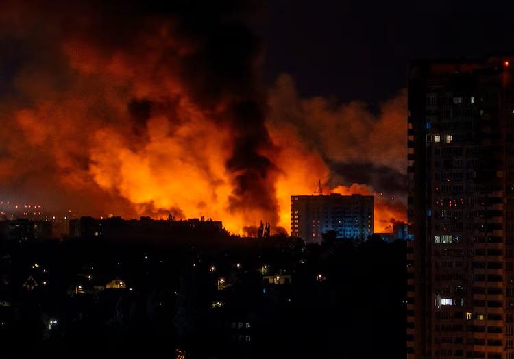 Russia Launches Massive Overnight Air Attack on Ukraine