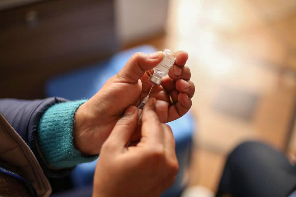 Durbar High School Girls Receive HPV Vaccine to Prevent Oral Cancer