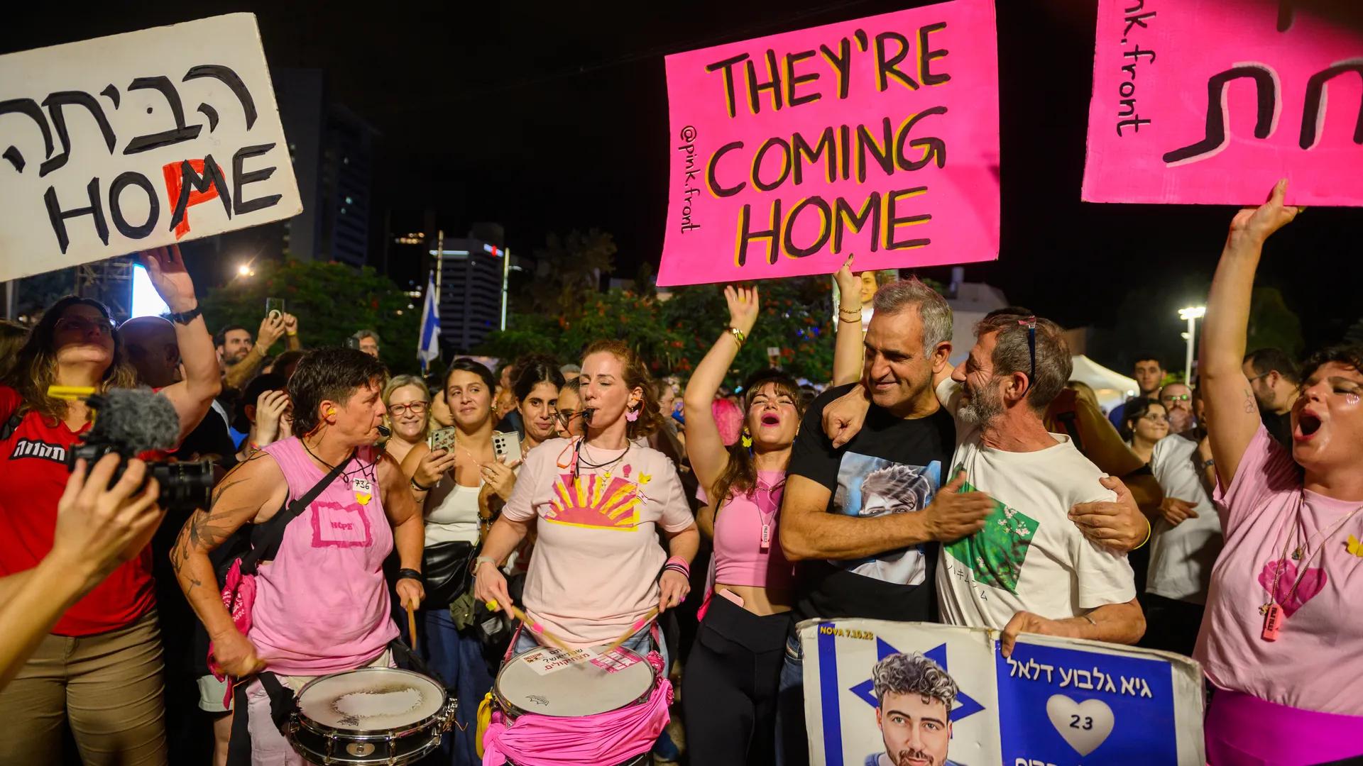 Seven Israeli Hostages Freed as Part of Gaza Peace Deal Brokered by Trump Administration