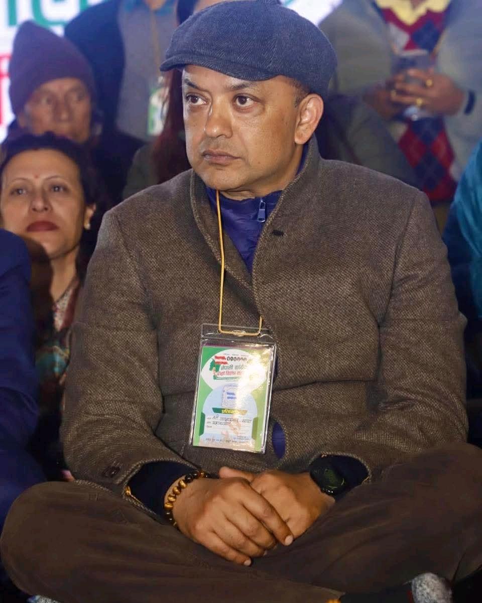 Gagan Thapa Files Nomination as Sole Candidate for NC President