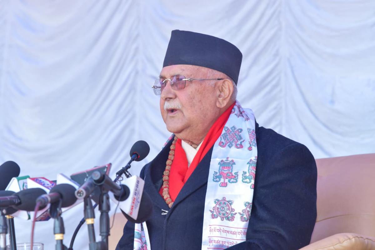 KP Sharma Oli Urges Support for UML in Upcoming Election