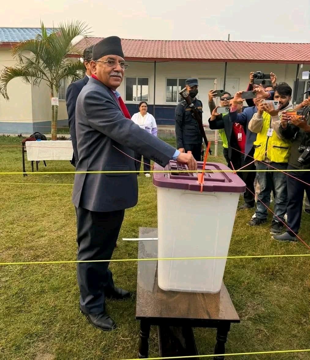 Prosperity Depends on Election Outcome: Pushpa Kamal Dahal