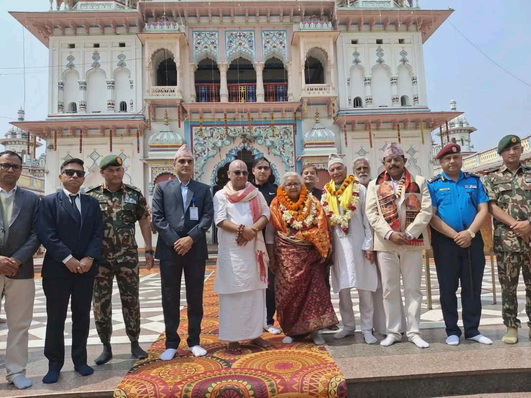 PM Sushila Karki visits Janaki Mandir, vows to boost religious tourism