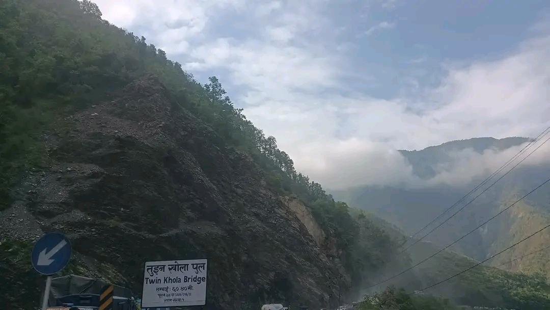 Narayangadh–Muglin Road Reopens After Dry Landslide