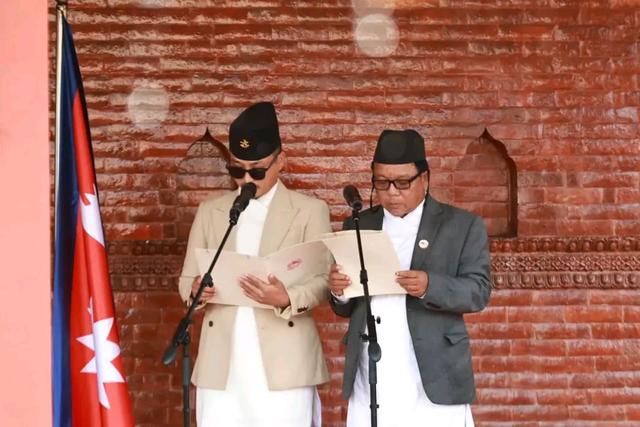 Sudan Gurung, Mahabir Pun Sworn In as Ministers