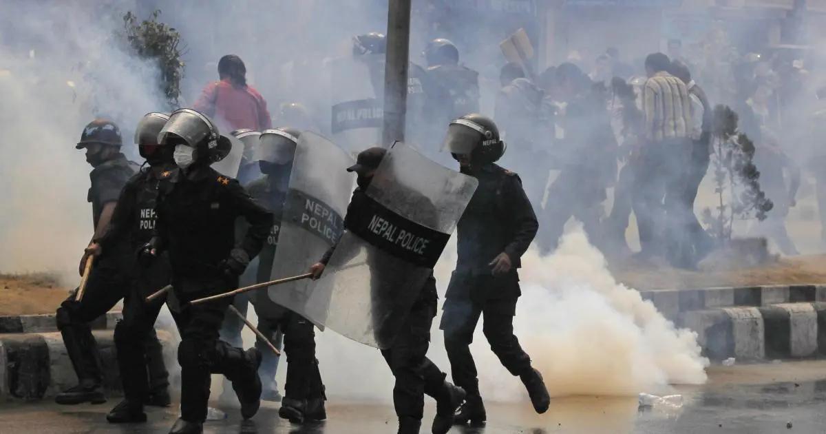 Nepal Police Crack Down on Criminals Exploiting Protests Across Kathmandu