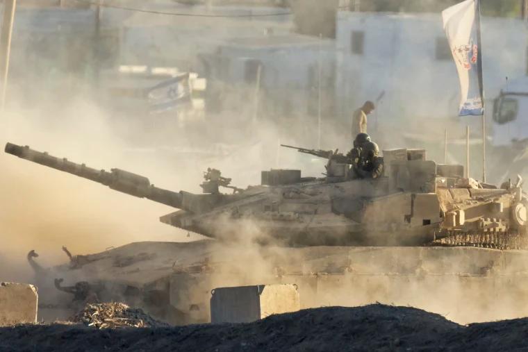 Israeli Tanks Push Deeper into Gaza City Amid Escalating Ground Offensive