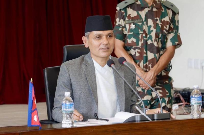 Om Prakash Aryal: All Security Arrangements Completed for March 5 Election