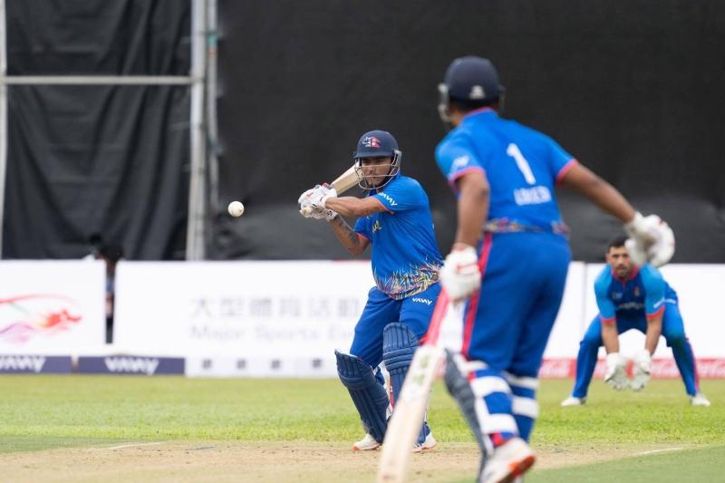 Nepal Crushes India by 92 Runs in Hong Kong Sixes Tournament