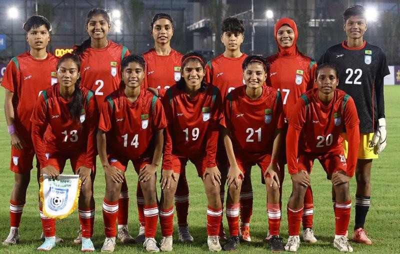 Bangladesh Leads U-20 SAFF Women’s Championship After Beating Bhutan