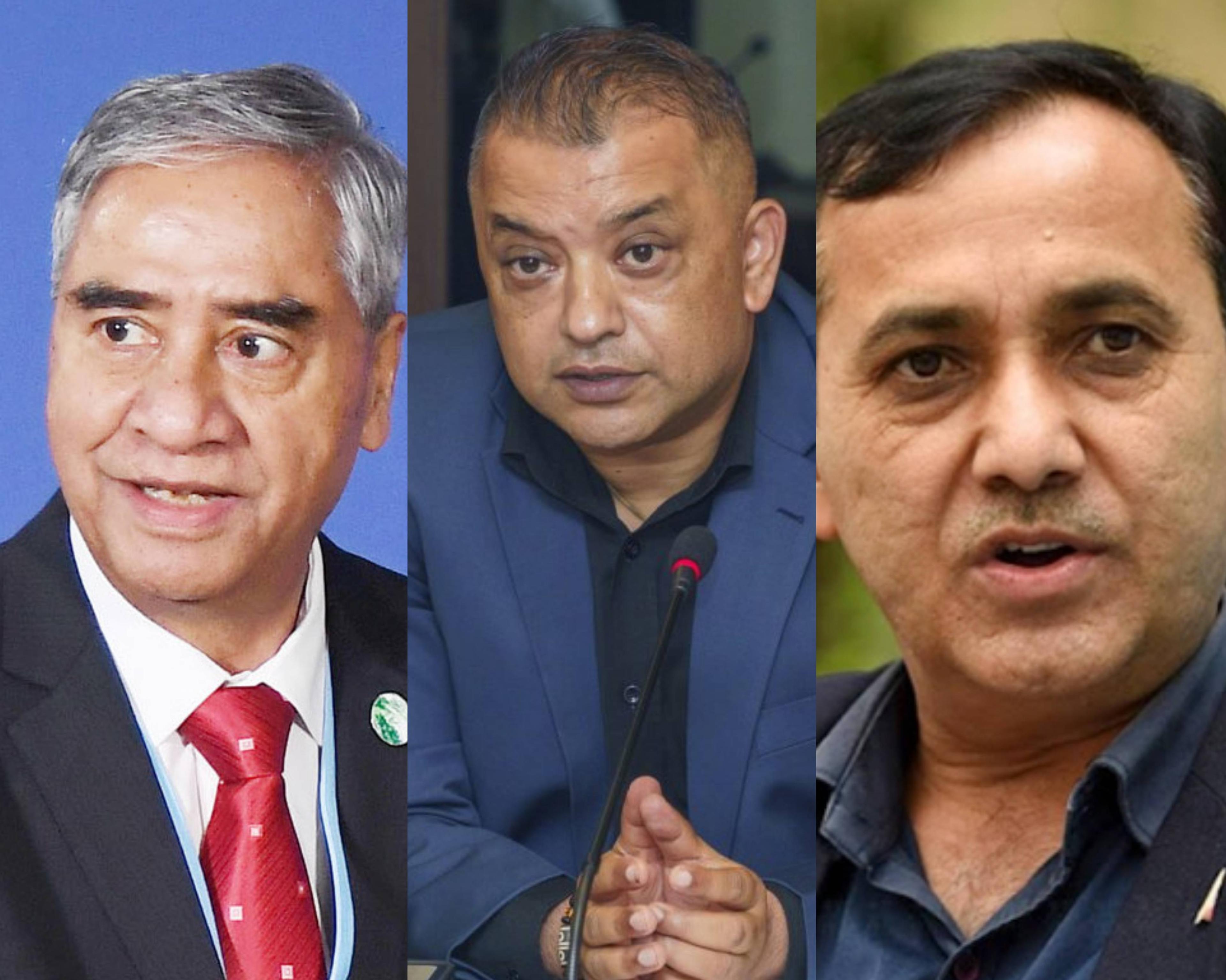 Nepali Congress Leaders Hold Final Talks at Deuba’s Home