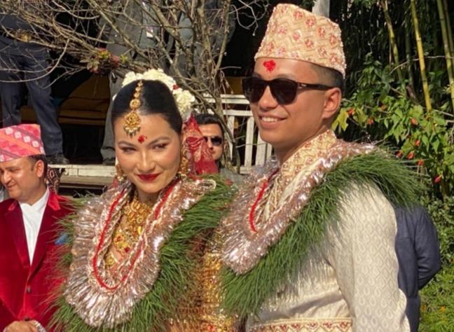 Smita Dahal Ties the Knot with Sayujya Shrestha