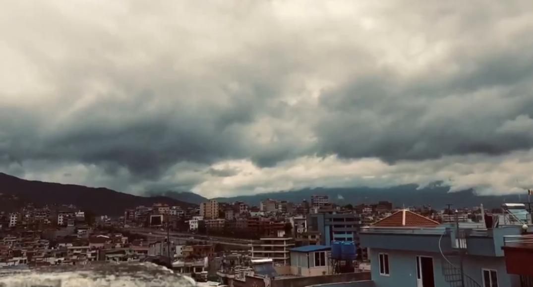 Cloudy Weather with Chances of Rain Across Nepal Today