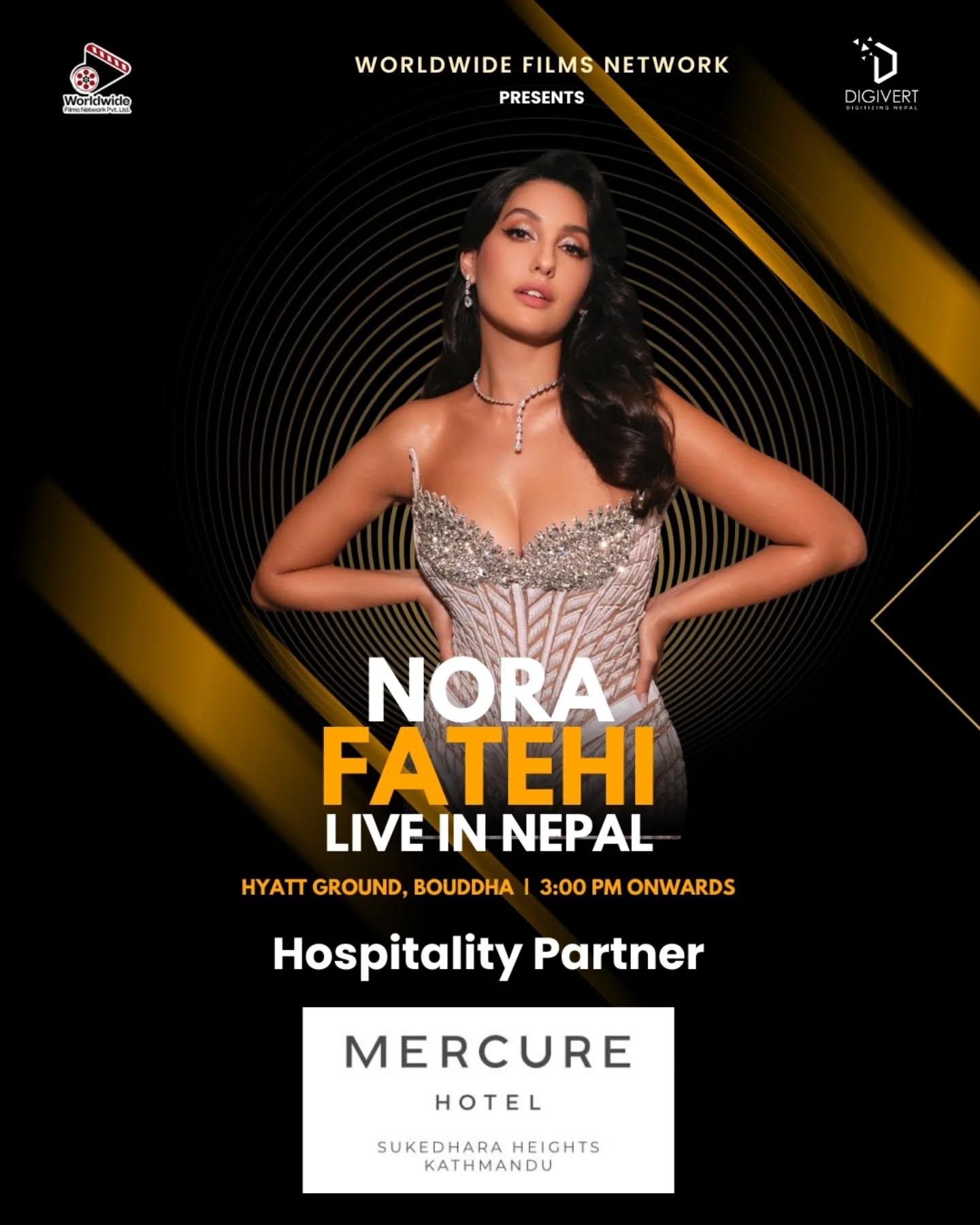 Nora Fatehi Sets the Stage on Fire at Hyatt