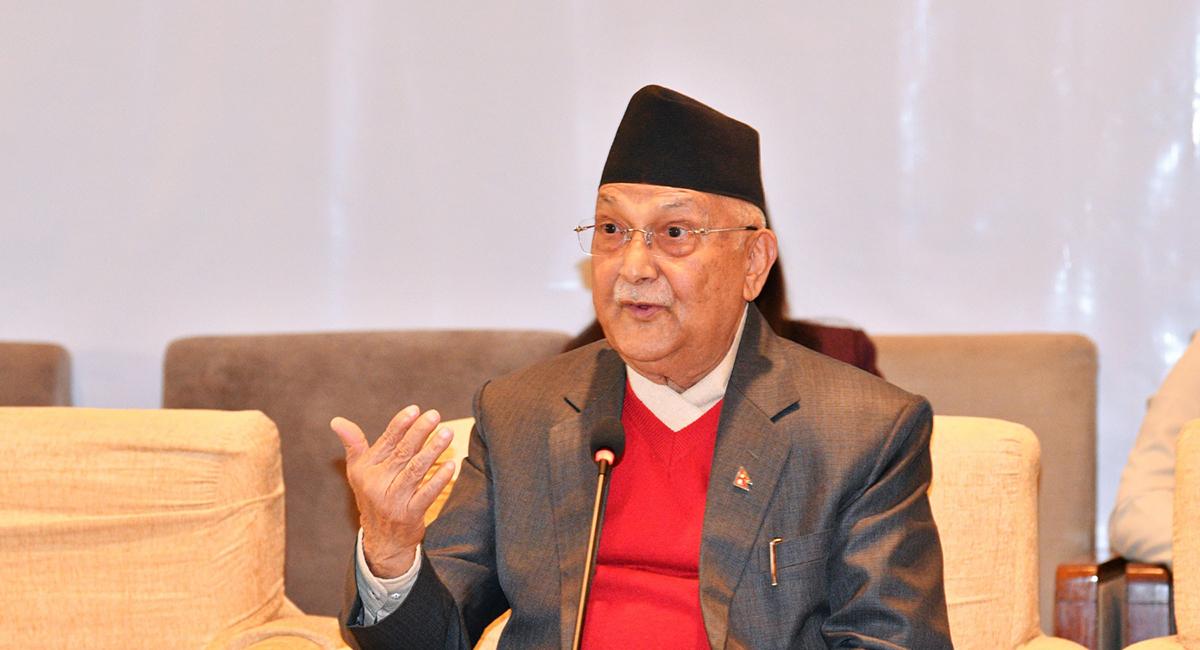 Oli Urges UML Lawmakers to Defend Budget with Facts