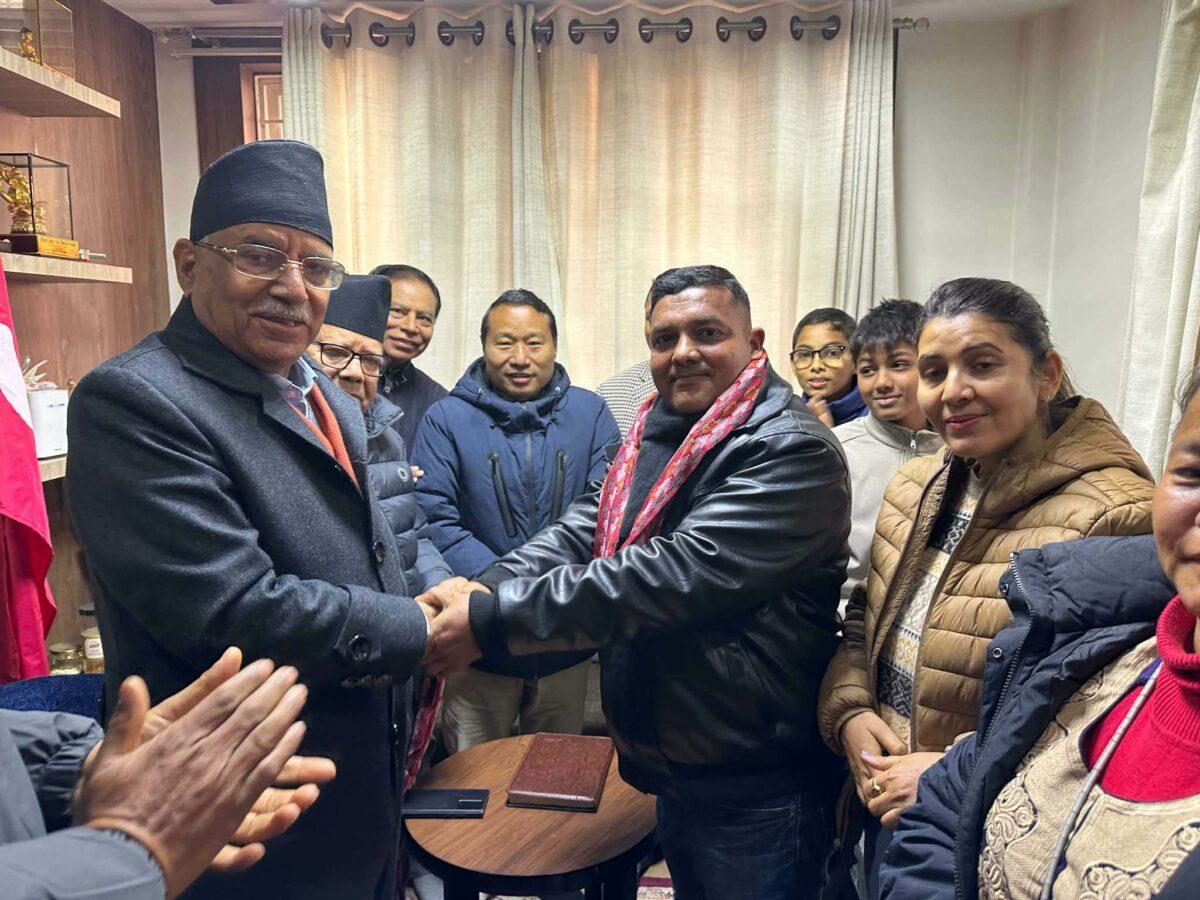 Former Maoist Leader Santosh Subedi Joins NCP