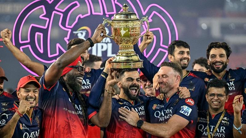 RCB crowned IPL champions for the first time