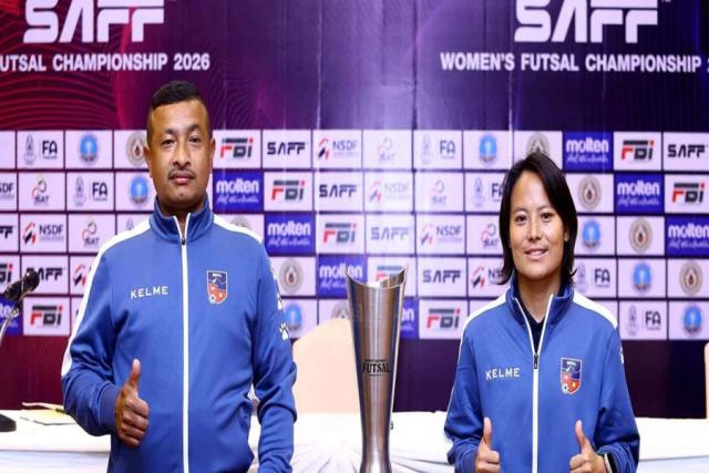 Nepal Women’s Futsal Team Opens SAFF Championship Today