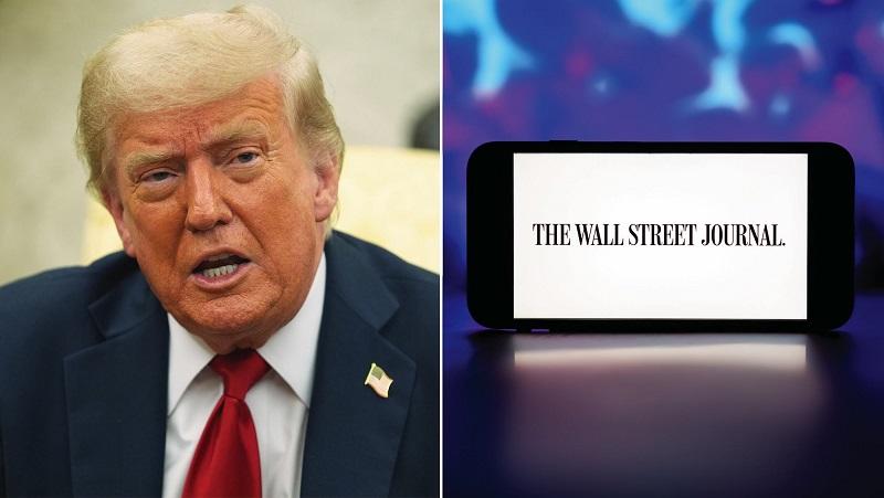 Trump Files Defamation Lawsuit Against Wall Street Journal and Journalists