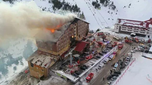 76 Dead As Fire Engulfs Ski Resort Hotel In Turkey