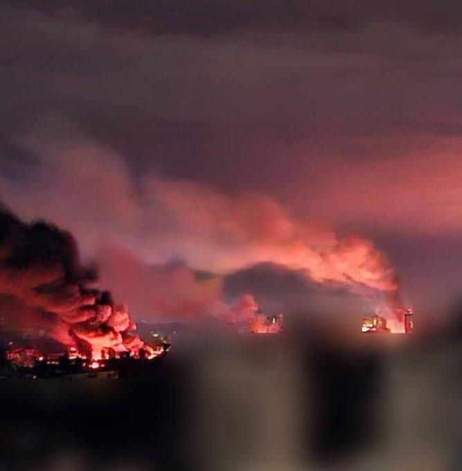 Kyiv Comes Under A Barrage of Nighttime Russian Attacks