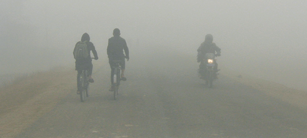 MFD Warns of Haze Impacting Health and Traffic in Terai