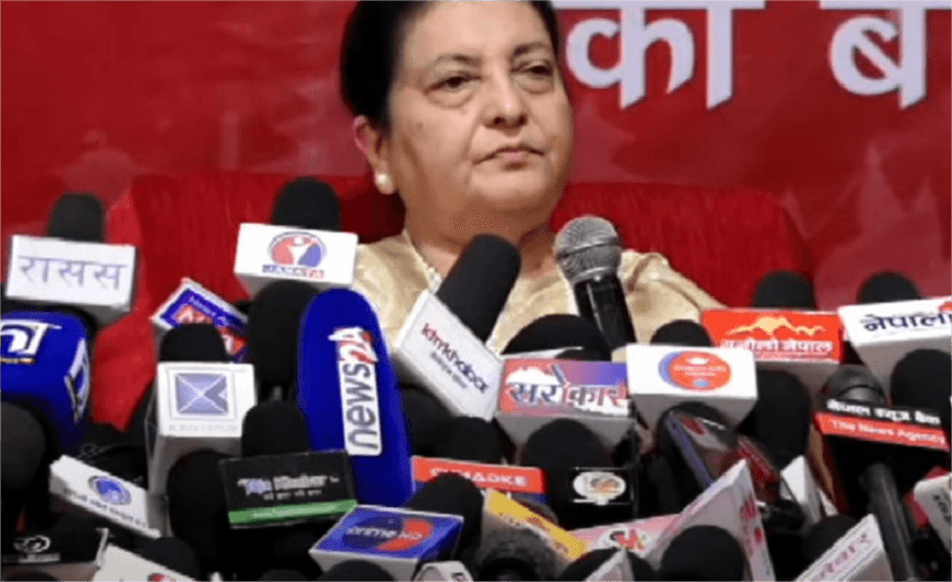 Bhandari Challenges UML Decision: Constitution Does Not Stop Her from Politics