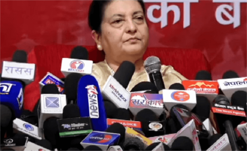 Bhandari Challenges UML Decision: Constitution Does Not Stop Her from Politics
