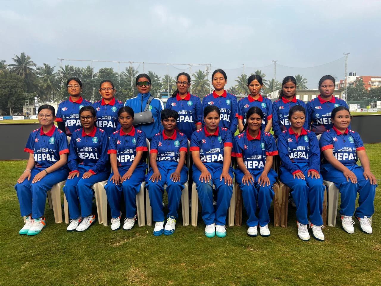 Nepal to Clash with India in Inaugural Blind Women’s T20 World Cup Final