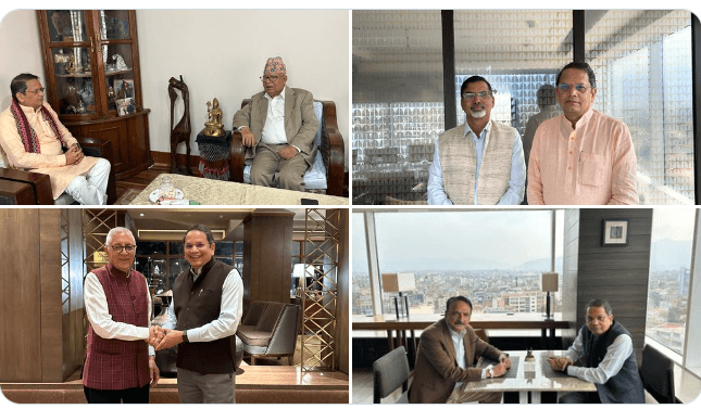 BJP Leader Vijaya Chauthaiwale in Kathmandu On a Power-packed Visit
