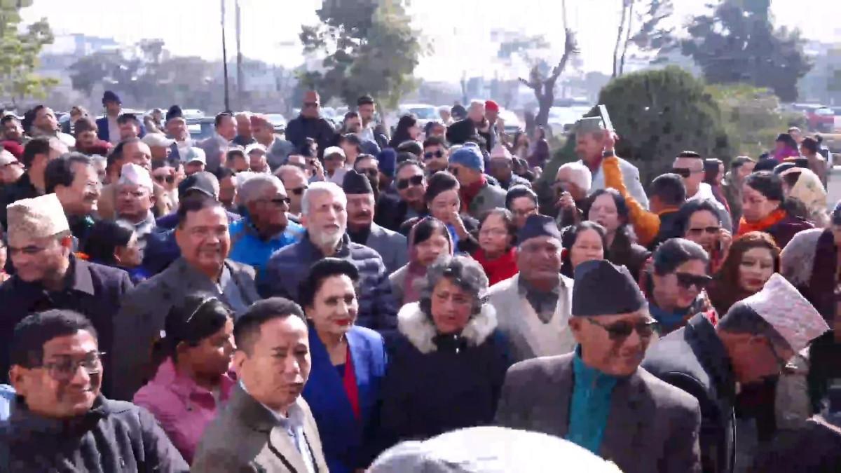 Nepali Congress Legitimacy Dispute: Both Factions Submit Claims to Election Commission