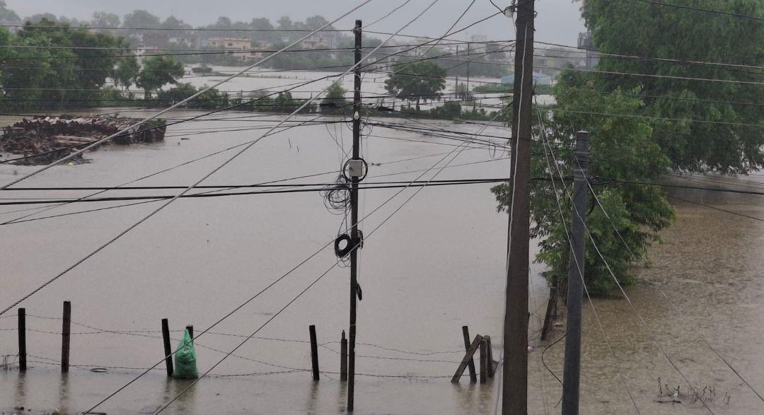 Heavy Rain Hits Dhangadhi and Surrounding Areas in Sudurpashchim