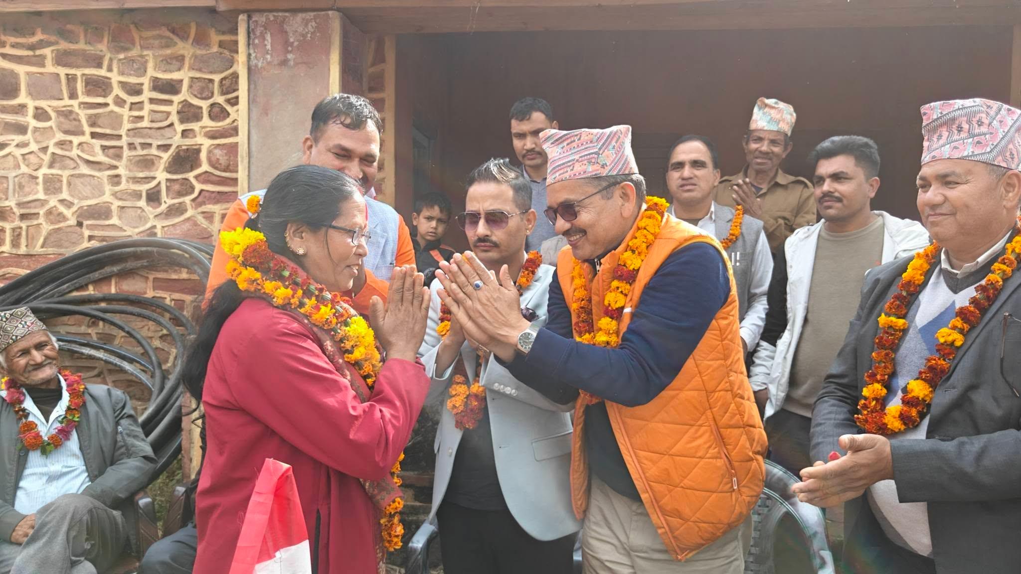 “Dr. Gobindra Raj Pokharel Pledges Skill Development and Job Creation for Pyuthan Youth Ahead of Elections”