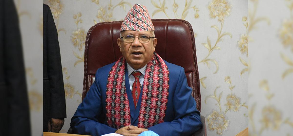 Madhav Kumar Nepal Says UML Leaders ‘Losing Calm’ Over Communist Unity Campaign