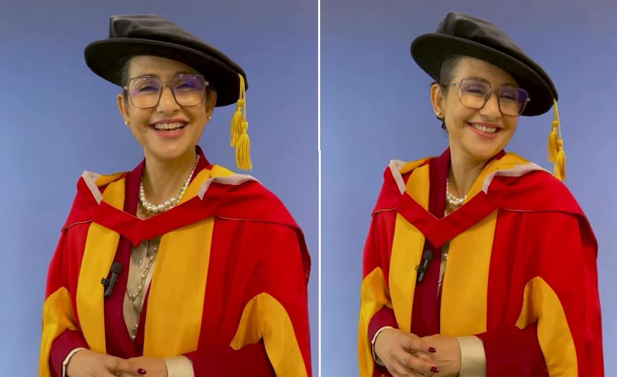 Manisha Koirala Receives Honorary Doctorate from University of Bradford
