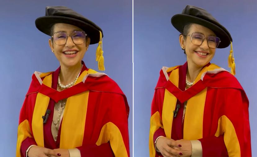 Manisha Koirala Receives Honorary Doctorate from University of Bradford