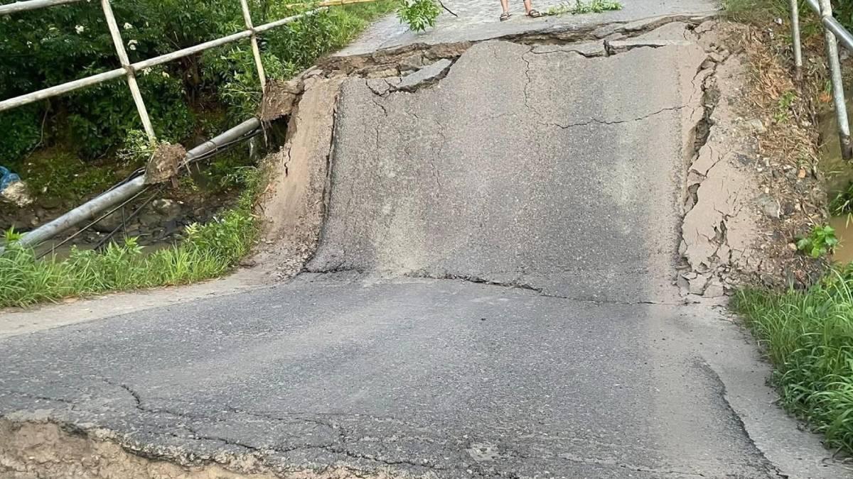 Bridge Collapse in Kavrepalanchowk Halts Traffic In and Out of Kathmandu