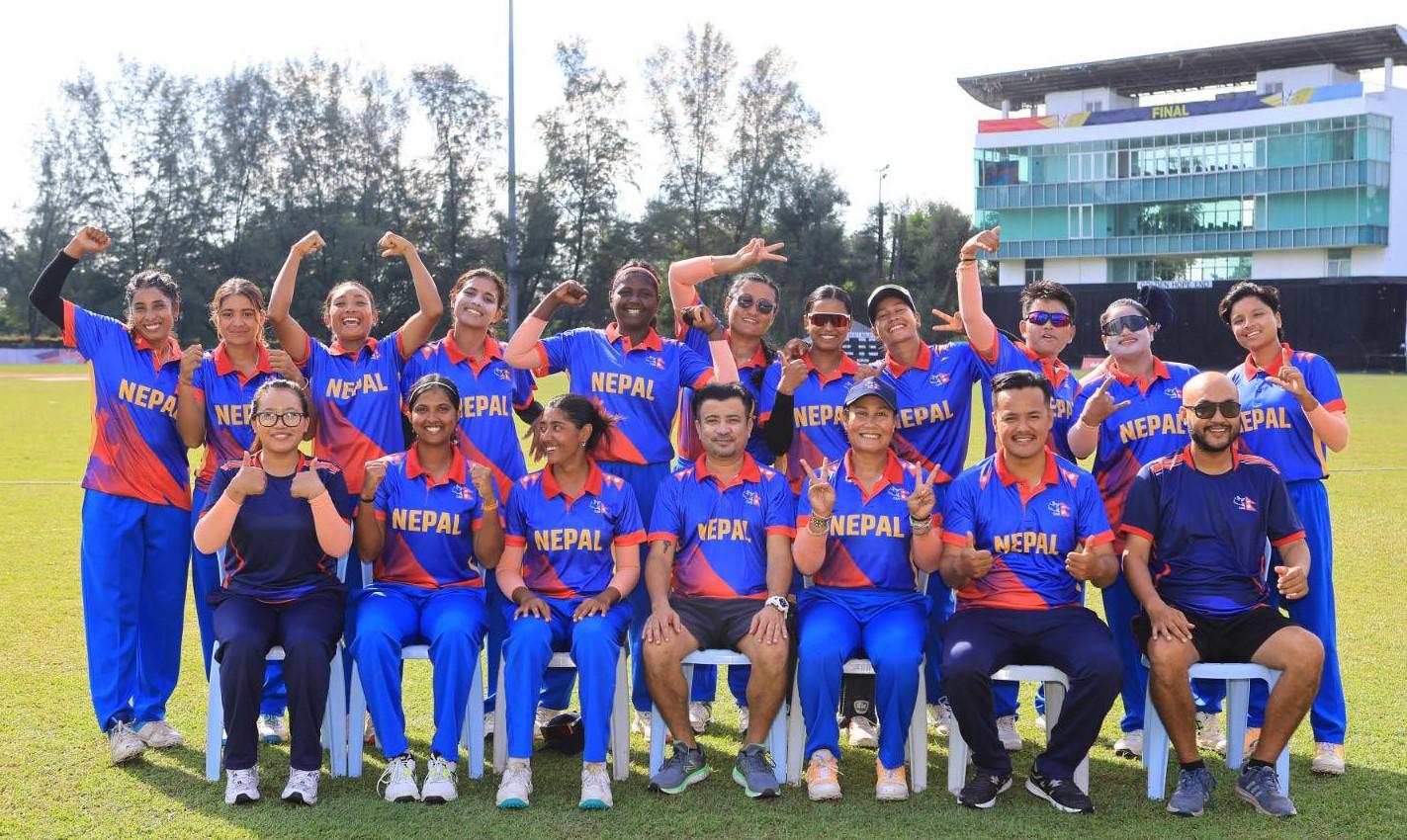 Nepal Women’s Cricket Team Clinches Historic T20I Series Win Against Malaysia