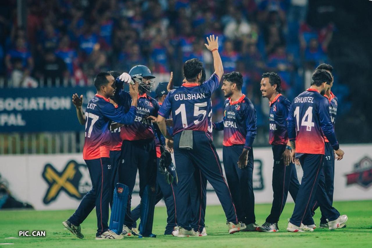 Nepal Beats West Indies to Win Historic T20 Series
