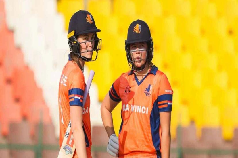 Nepal Chasing 141 Against Netherlands in Women’s T20 Qualifier