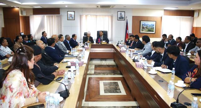 NRNA Delegation Meets Foreign Minister Khanal, Seeks Support for Nepalis Abroad