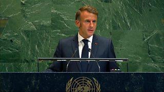 France Recognises Palestinian State, Calls for Peace at UN