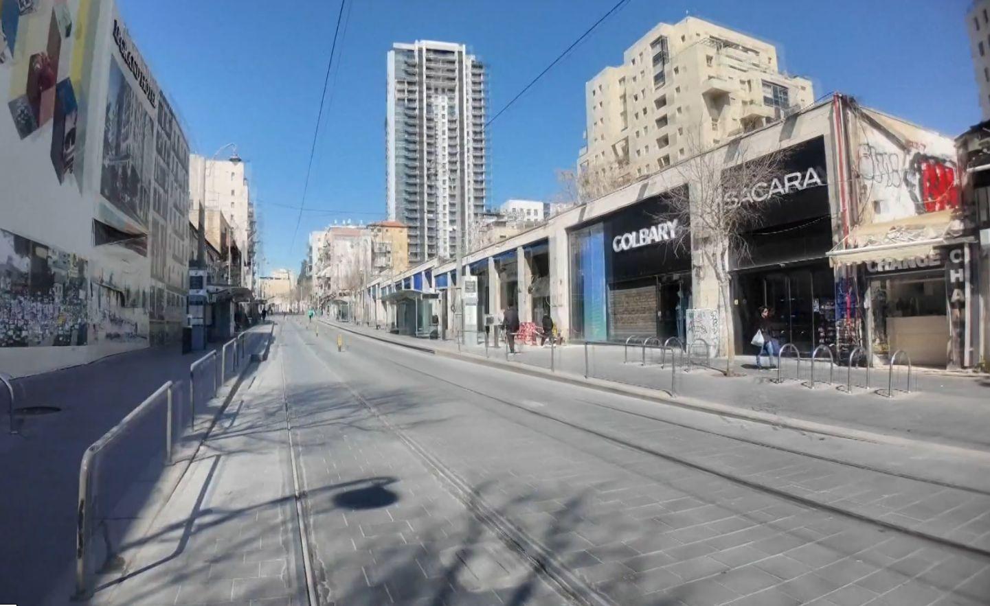 Jerusalem Streets Quiet Amid Heightened Security Following Iran-US-Israel Strikes