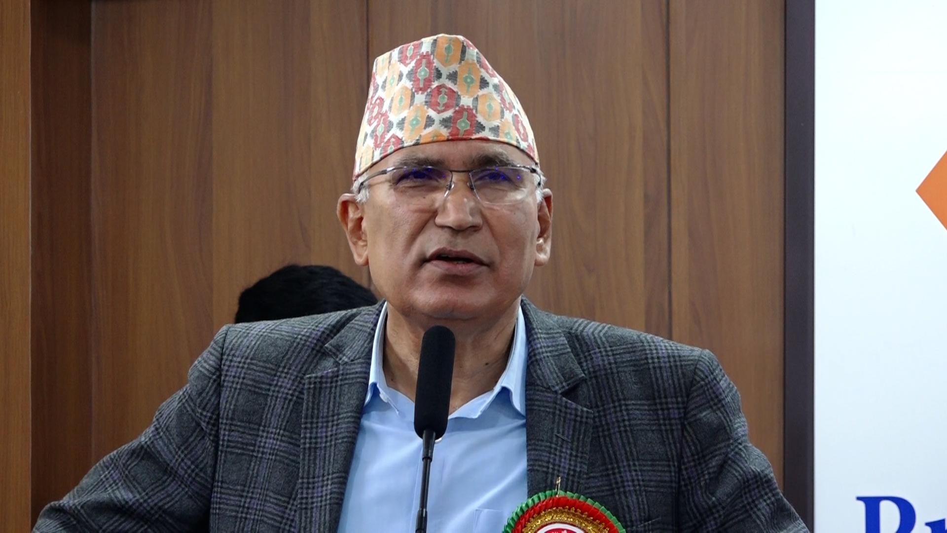 Party has suffered a major political shock and failure, admits Vishnu Poudel
