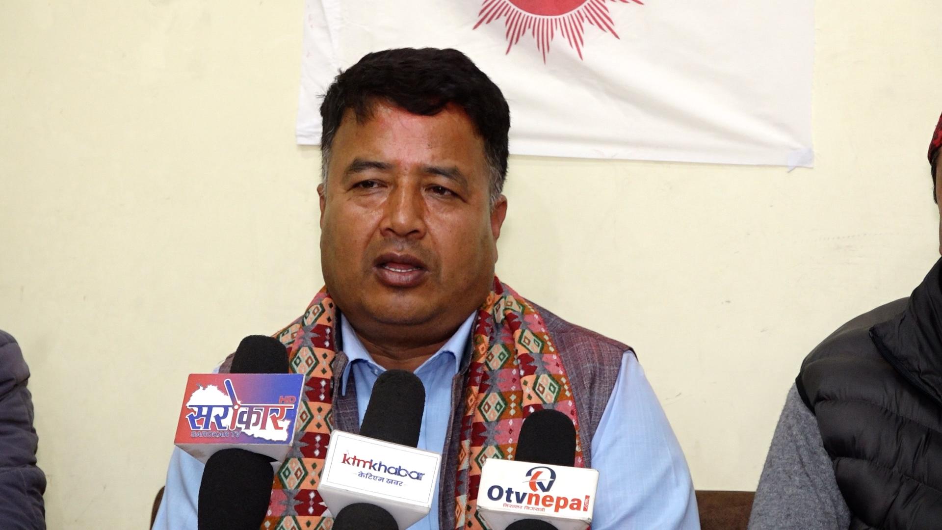 Political Instability Driving Corruption and Public Frustration, Says UML’s Mahesh Basnet